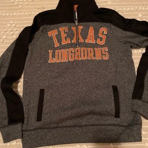 UT Longhorns quarter zip sweater